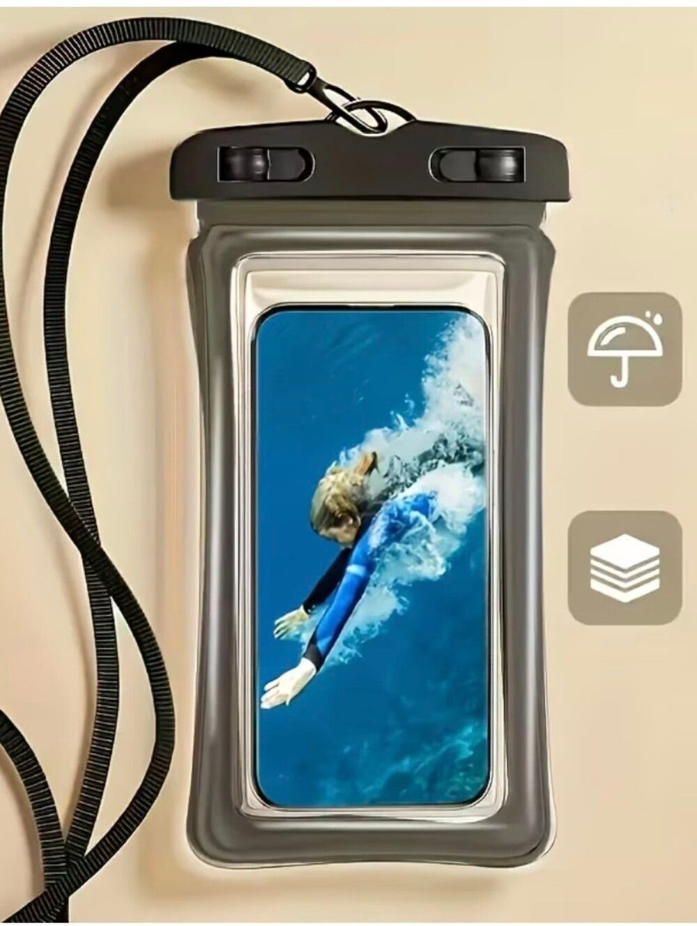 Waterproof Phone Holder Lanyard